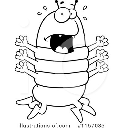 Centipede Clipart #1157085 by Cory Thoman