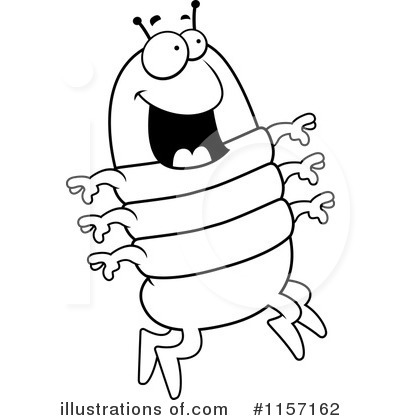 Centipede Clipart #1157162 by Cory Thoman