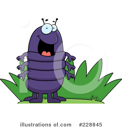 Royalty-Free (RF) Centipede Clipart Illustration by Cory Thoman - Stock Sample #228845