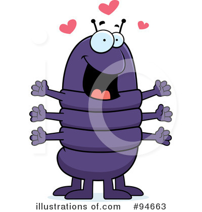 Royalty-Free (RF) Centipede Clipart Illustration by Cory Thoman - Stock Sample #94663