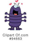 Centipede Clipart #94663 by Cory Thoman