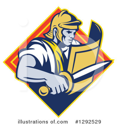 Royalty-Free (RF) Centurion Clipart Illustration by patrimonio - Stock Sample #1292529