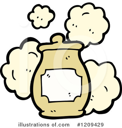 Royalty-Free (RF) Ceramic Jar Clipart Illustration by lineartestpilot - Stock Sample #1209429