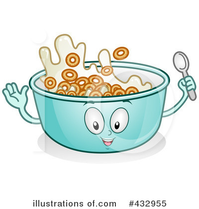 Cereal Clipart #432955 - Illustration by BNP Design Studio