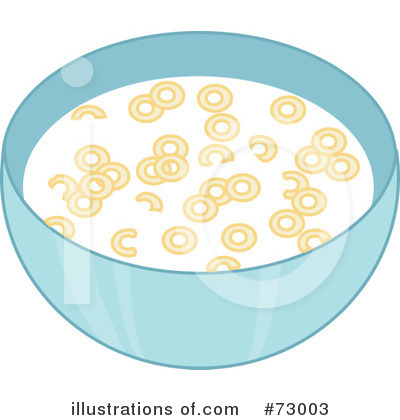 Royalty-Free (RF) Cereal Clipart Illustration by Rosie Piter - Stock Sample #73003