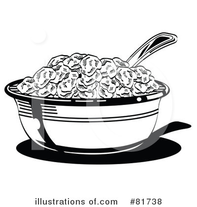 Royalty-Free (RF) Cereal Clipart Illustration by Andy Nortnik - Stock Sample #81738