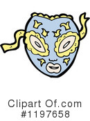 Ceremonial Mask Clipart #1197658 by lineartestpilot