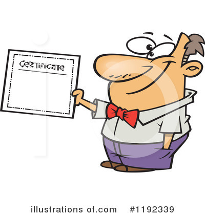 Certificates Clipart #1192339 by toonaday