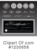 Certificate Clipart #1230658 by BestVector