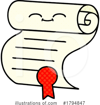 Contract Clipart #1794847 by lineartestpilot