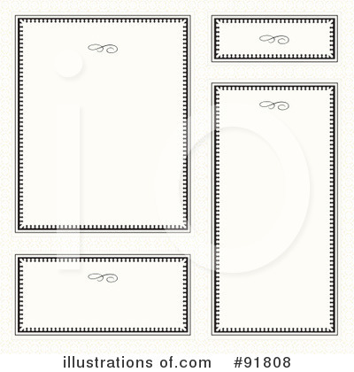 Royalty-Free (RF) Certificate Clipart Illustration by BestVector - Stock Sample #91808