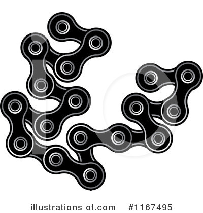 Royalty-Free (RF) Chain Clipart Illustration by Lal Perera - Stock Sample #1167495