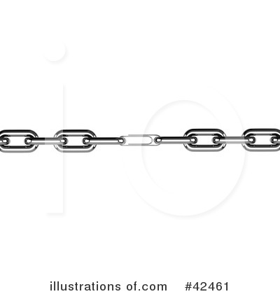 Royalty-Free (RF) Chain Clipart Illustration by stockillustrations - Stock Sample #42461
