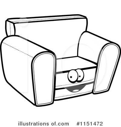 Royalty-Free (RF) Chair Clipart Illustration by Cory Thoman - Stock Sample #1151472