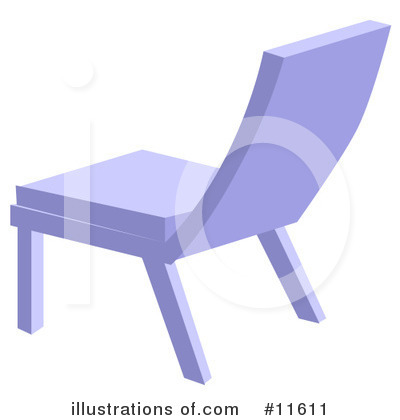 Royalty-Free (RF) Chair Clipart Illustration by AtStockIllustration - Stock Sample #11611