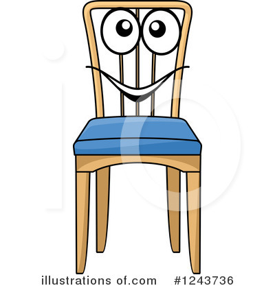 Royalty-Free (RF) Chair Clipart Illustration by Vector Tradition SM - Stock Sample #1243736