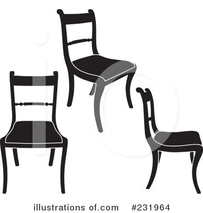 Royalty-Free (RF) Chair Clipart Illustration by Frisko - Stock Sample #231964
