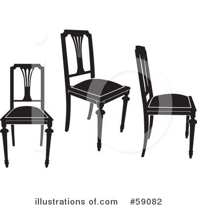 Chair Clipart #59082 by Frisko