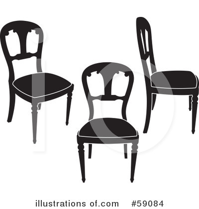 Royalty-Free (RF) Chair Clipart Illustration by Frisko - Stock Sample #59084