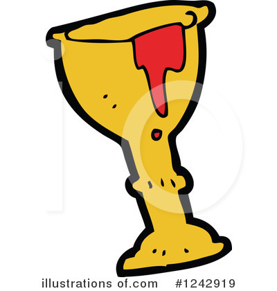 Royalty-Free (RF) Chalice Clipart Illustration by lineartestpilot - Stock Sample #1242919