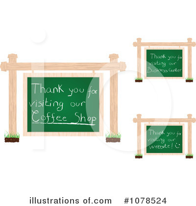 Royalty-Free (RF) Chalk Board Clipart Illustration by Andrei Marincas - Stock Sample #1078524