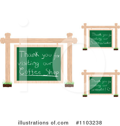 Royalty-Free (RF) Chalk Board Clipart Illustration by Andrei Marincas - Stock Sample #1103238