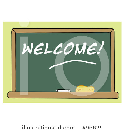 Royalty-Free (RF) Chalkboard Clipart Illustration by Hit Toon - Stock Sample #95629