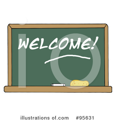 Royalty-Free (RF) Chalkboard Clipart Illustration by Hit Toon - Stock Sample #95631