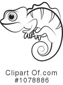 Chameleon Clipart #1078886 by Lal Perera
