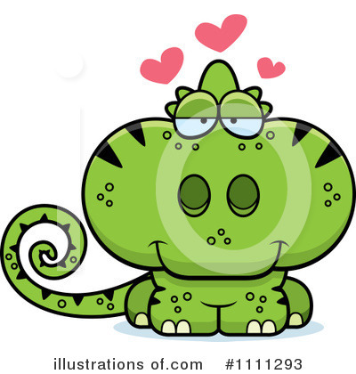 Royalty-Free (RF) Chameleon Clipart Illustration by Cory Thoman - Stock Sample #1111293