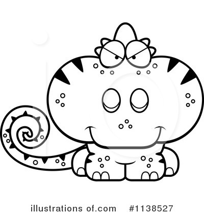 Royalty-Free (RF) Chameleon Clipart Illustration by Cory Thoman - Stock Sample #1138527