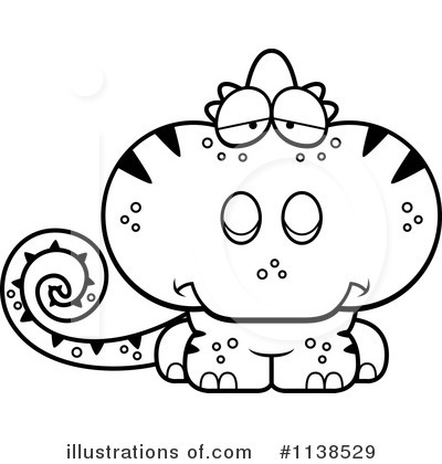 Royalty-Free (RF) Chameleon Clipart Illustration by Cory Thoman - Stock Sample #1138529