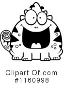 Chameleon Clipart #1160998 by Cory Thoman