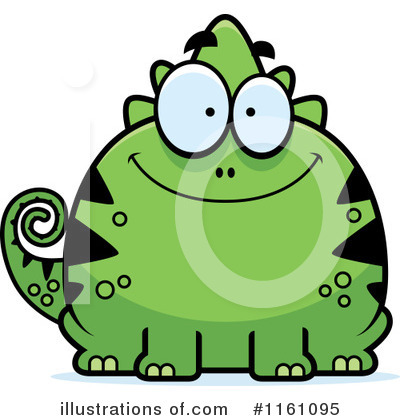 Chameleon Clipart #1161095 by Cory Thoman