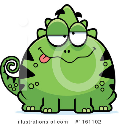 Royalty-Free (RF) Chameleon Clipart Illustration by Cory Thoman - Stock Sample #1161102