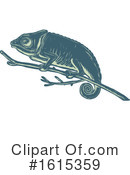 Chameleon Clipart #1615359 by patrimonio