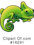 Chameleon Clipart #16291 by AtStockIllustration