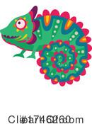 Chameleon Clipart #1746260 by Vector Tradition SM
