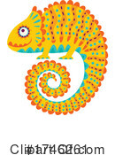 Chameleon Clipart #1746261 by Vector Tradition SM