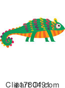 Chameleon Clipart #1780491 by Vector Tradition SM
