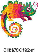 Chameleon Clipart #1780492 by Vector Tradition SM