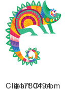 Chameleon Clipart #1780494 by Vector Tradition SM