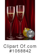 Champagne Clipart #1068842 by elaineitalia
