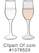 Champagne Clipart #1078529 by Andrei Marincas