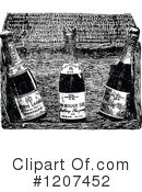 Champagne Clipart #1207452 by Prawny Vintage