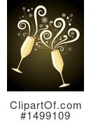 Champagne Clipart #1499109 by Amanda Kate