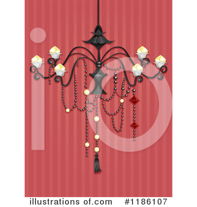 Royalty-Free (RF) Chandelier Clipart Illustration by BNP Design Studio - Stock Sample #1186107