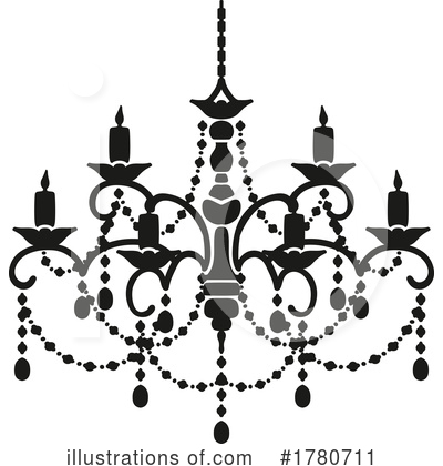 Royalty-Free (RF) Chandelier Clipart Illustration by Vector Tradition SM - Stock Sample #1780711