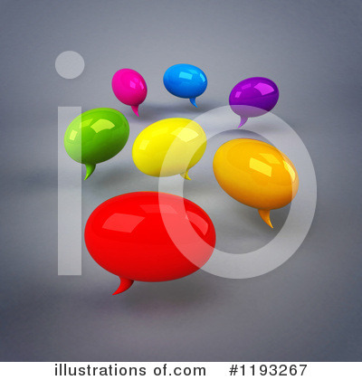 Chat Balloon Clipart #1193267 by Julos