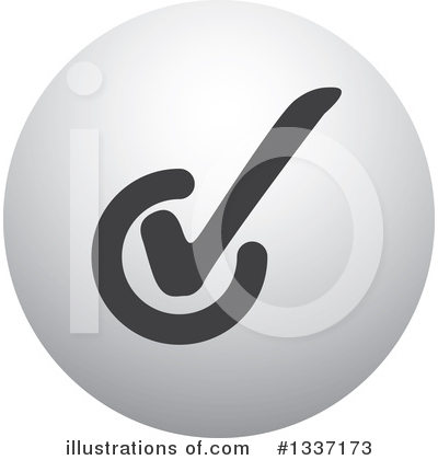 Royalty-Free (RF) Check Mark Clipart Illustration by ColorMagic - Stock Sample #1337173
